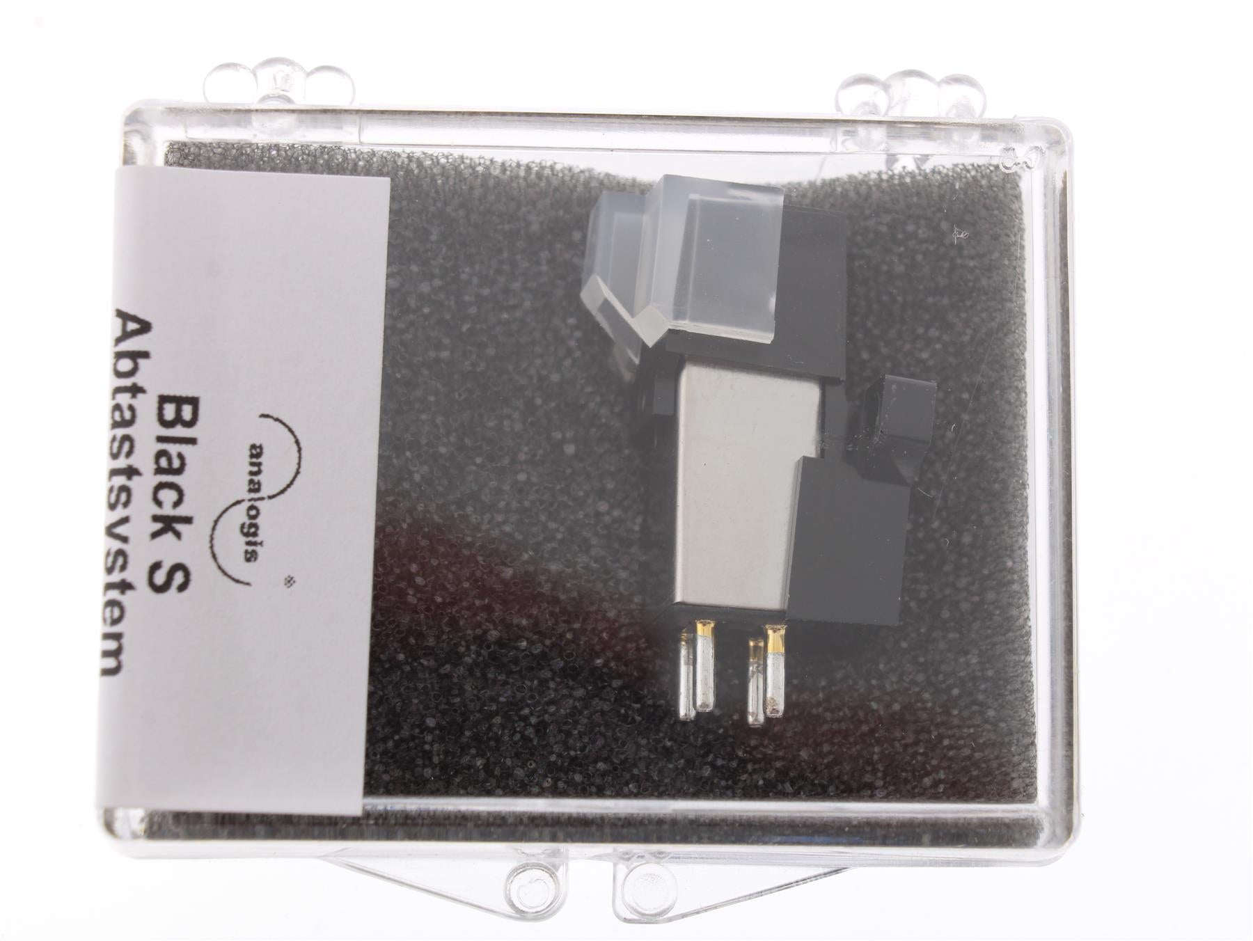 analogis Black S Moving Magnet Cartridge 1/2" – Conical Diamond Stylus, 3.5 mV Output