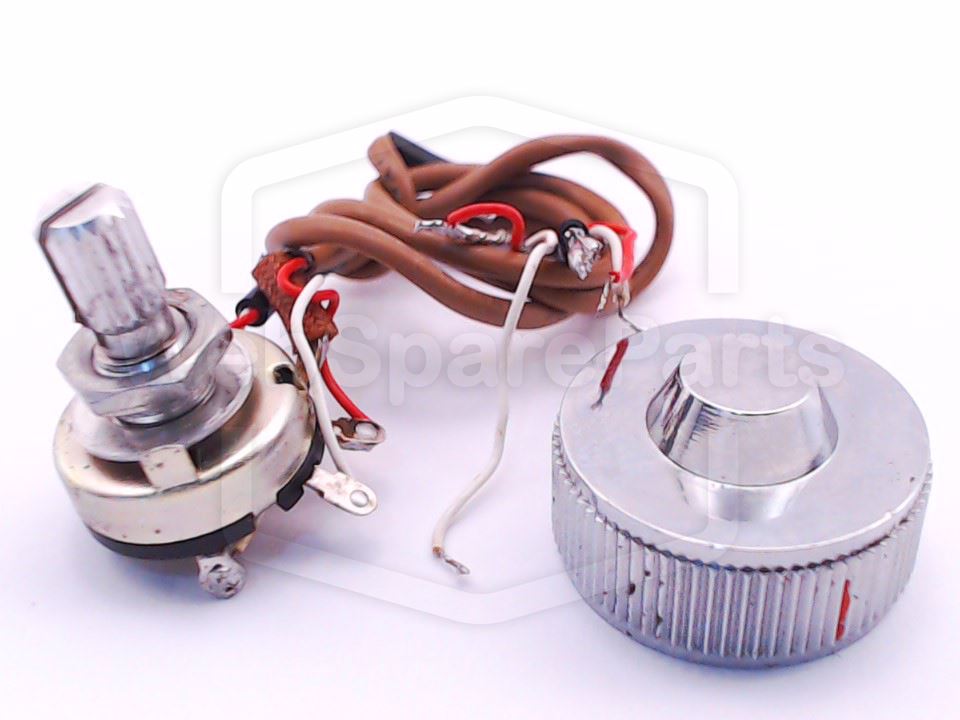 Rotary Volume Potentiometer with Shaft for BASF CC Recorder 9110