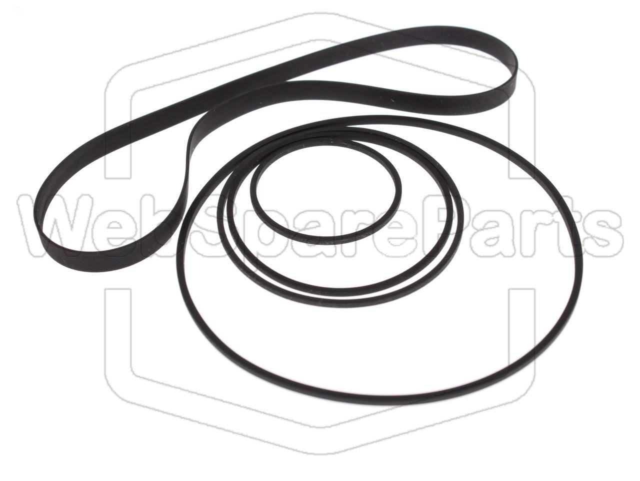 Belt Kit For Stereo Cassette Deck Kenwood KX-50