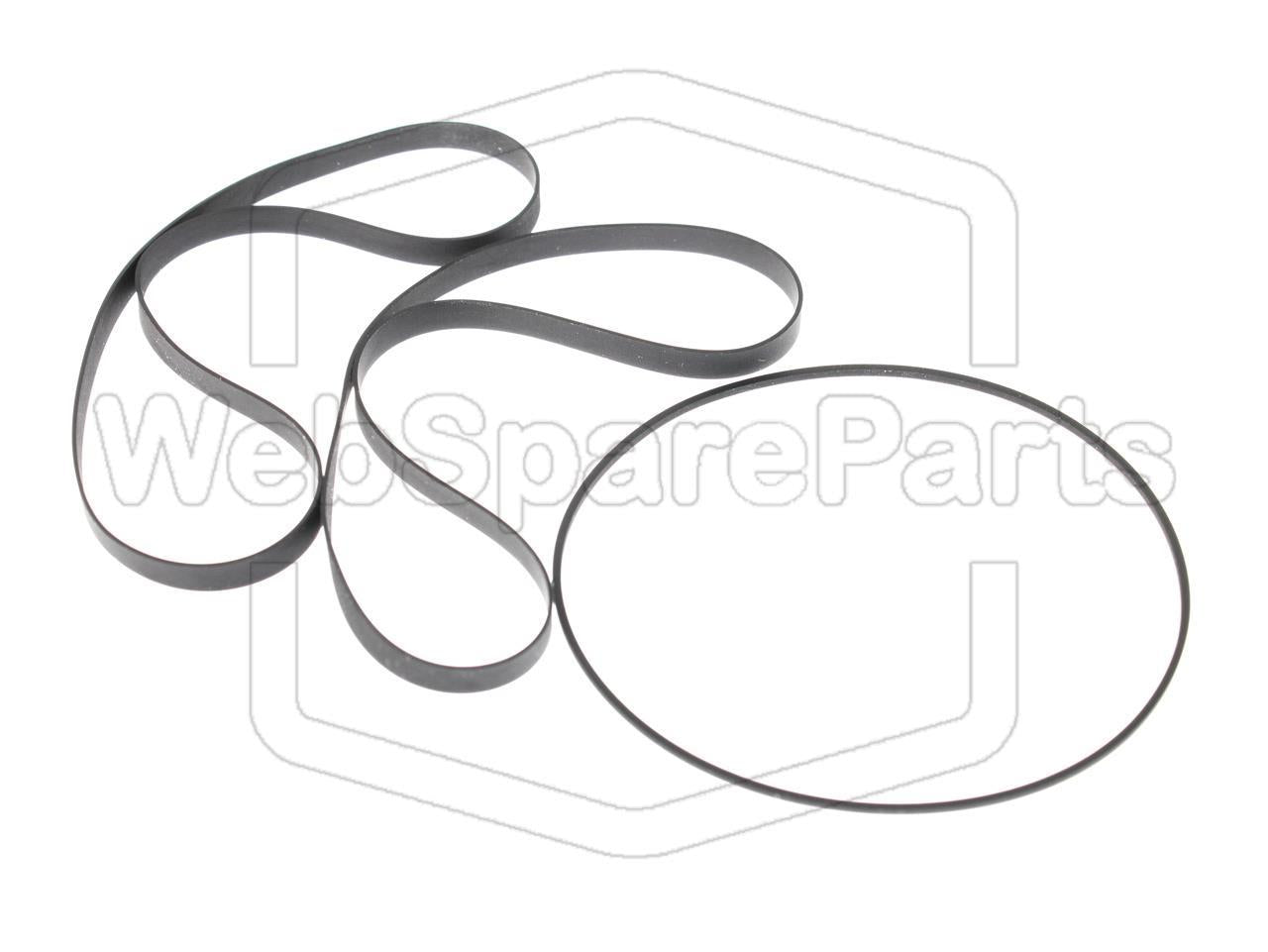 Belt Kit for Double Cassette Deck Onkyo TA-RW99