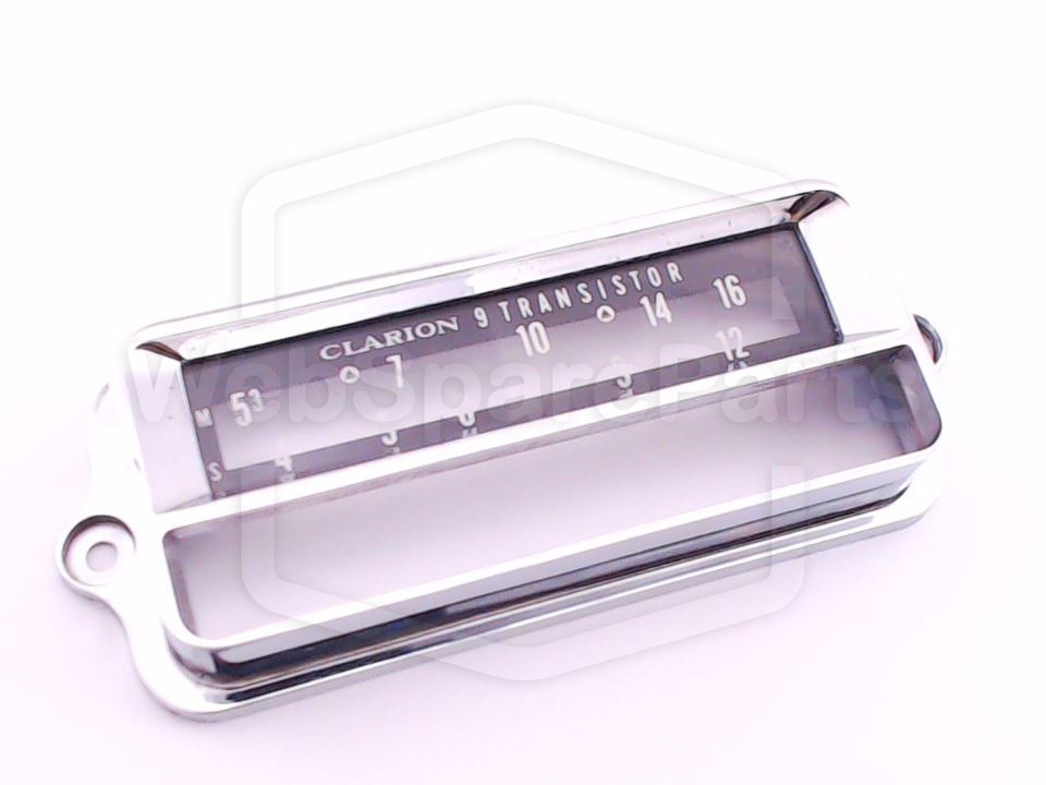 Clarion 9 Transistor Decade 60/70 Front Panel Vintage Radio