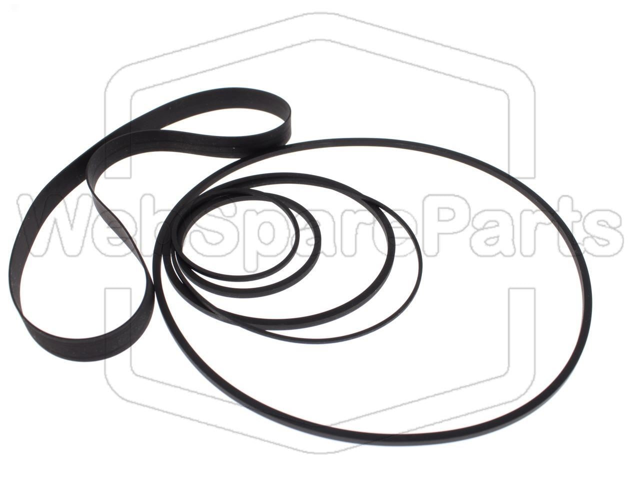 Belt Kit For Video Cassette Recorder Universum VR-525