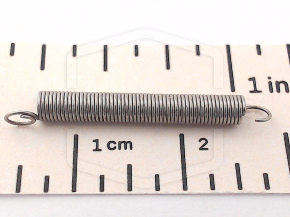 Extension Spring Ø = 2.85mm x TL = 19.5mm x TK = 0.35m