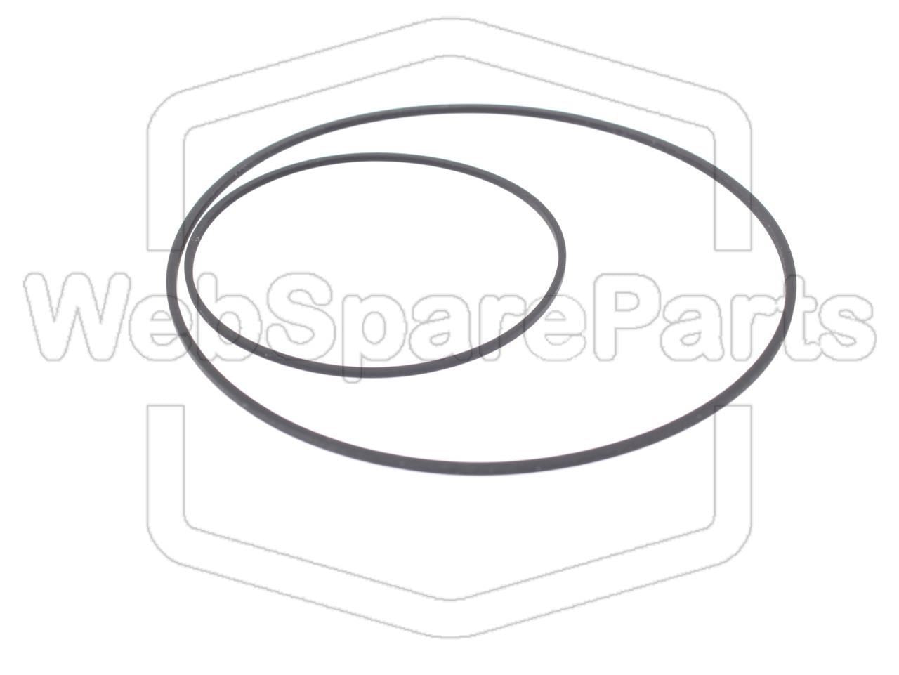 Belt Kit for Philips AC721 22AC721 Car Radio Cassette