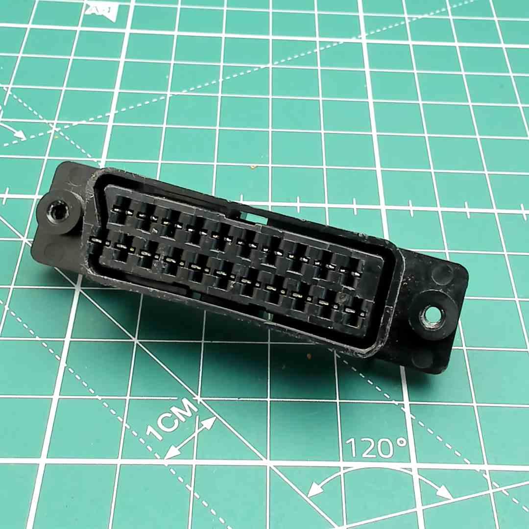PCB-Mount SCART Connector Socket (Original), JVC