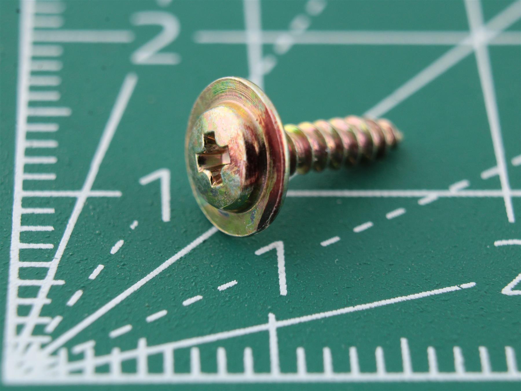 Custom Screw M1.98 x 9.75 for Vintage Audio Equipment (Aiwa)