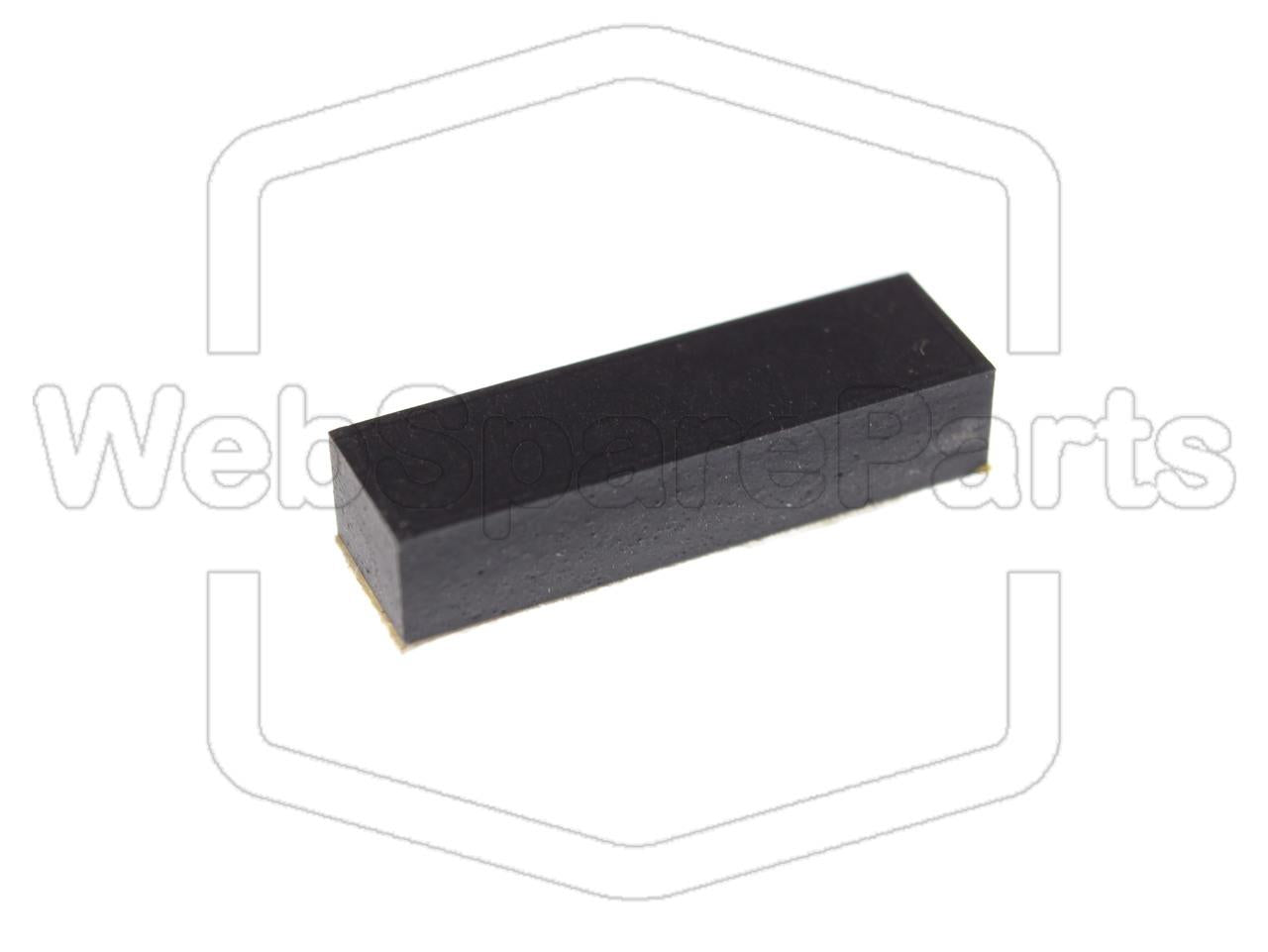 Rectangular Rubber Foot Self-adhesive 19.0mm x 5.6 mm Height 4.0mm
