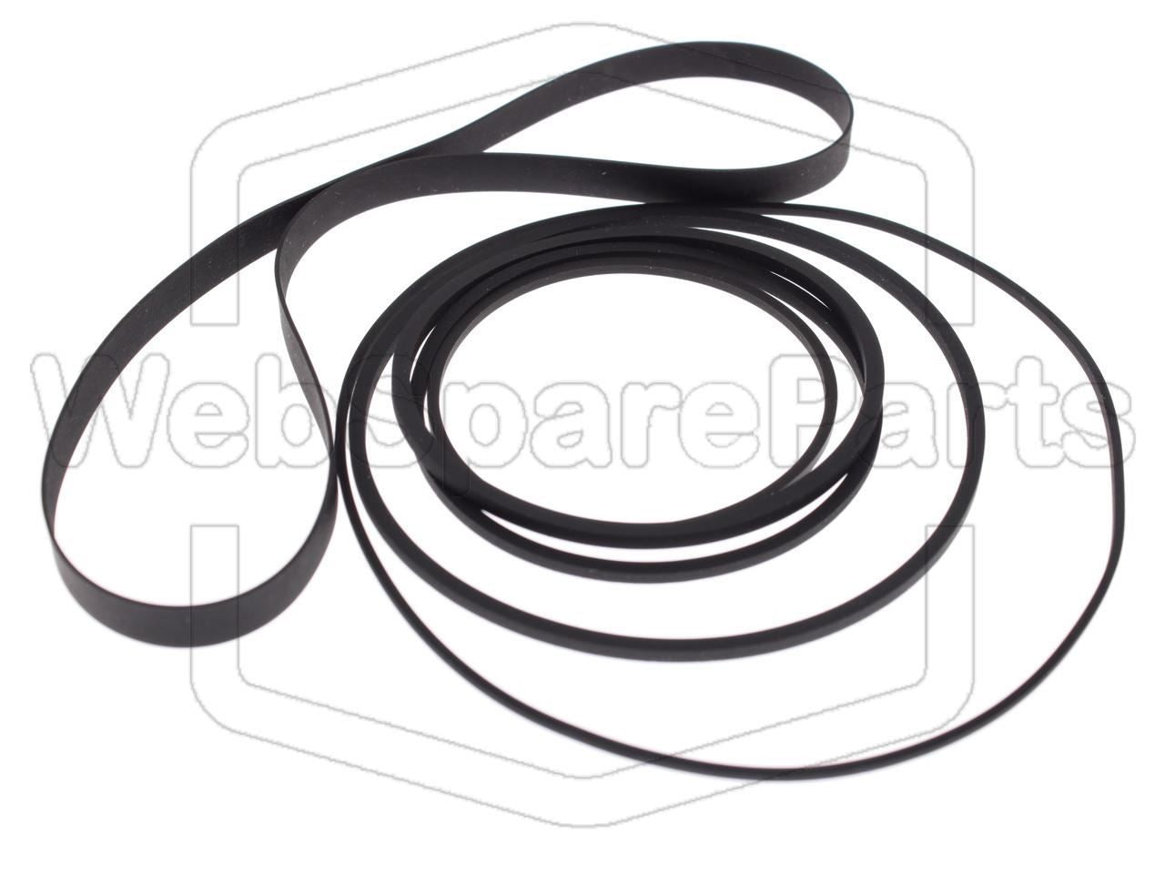 Belt Kit For Video Cassette Recorder Sony SL-T6ME Betamax