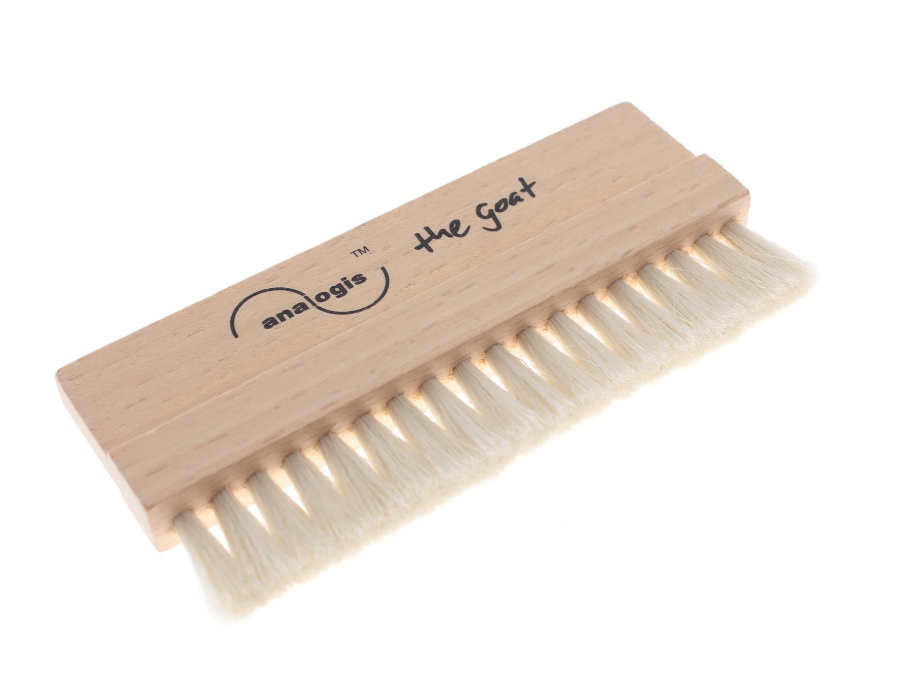 Anti-static record cleaning brush analogis