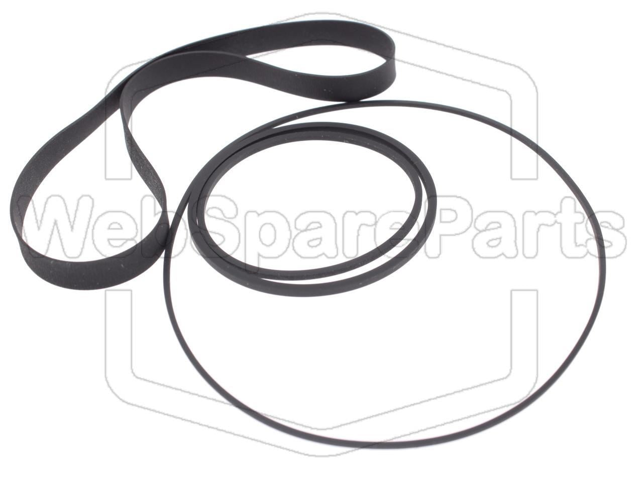 Belt Kit For Cassette Deck Nakamichi 660 ZX