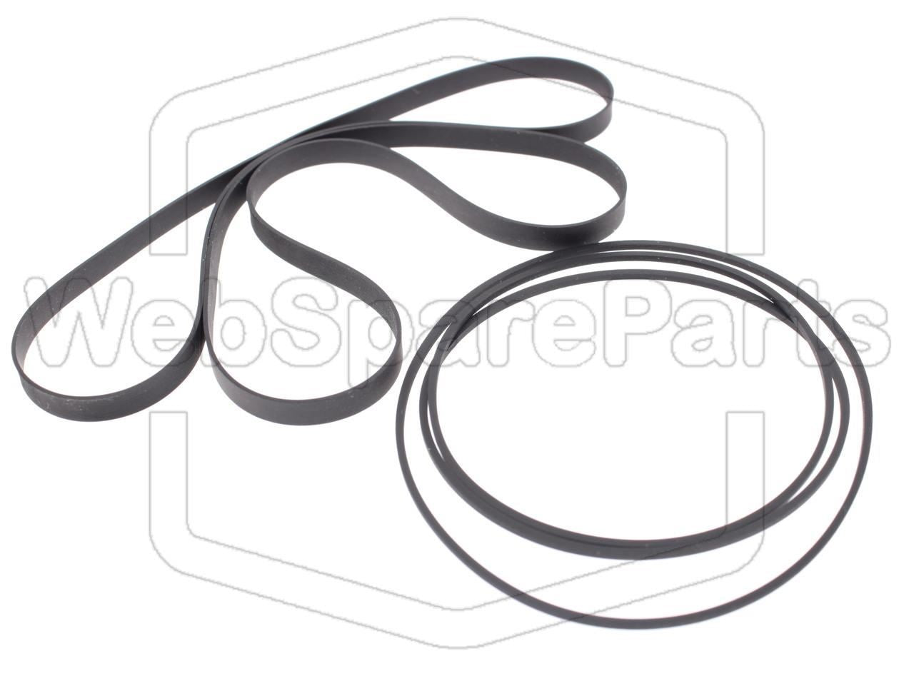 Full Belt Kit for JVC TD-W85 Double Cassette Deck