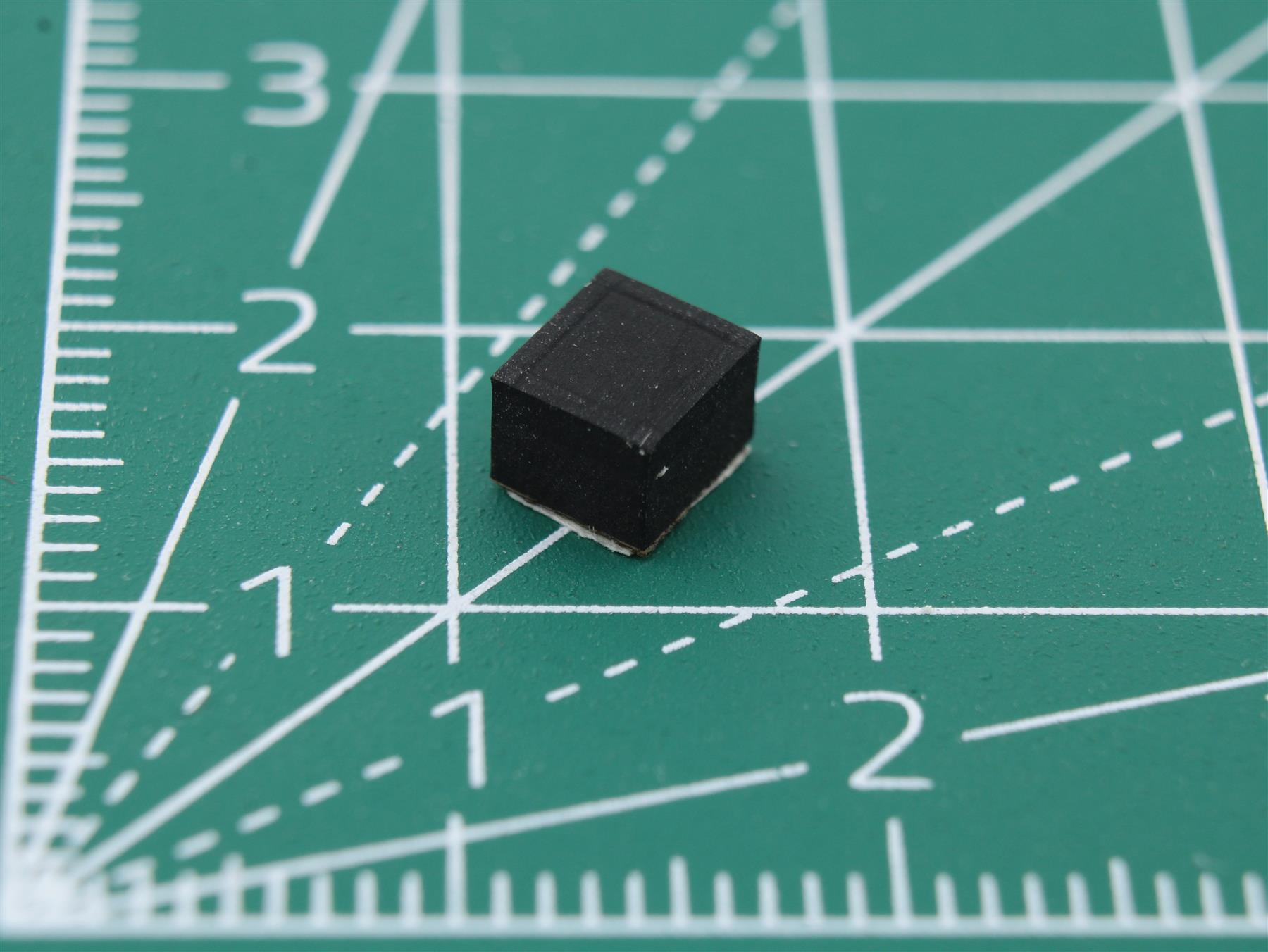 Rectangular Rubber Foot Self-adhesive 5.0mm x 4.5mm Height 3.5 mm