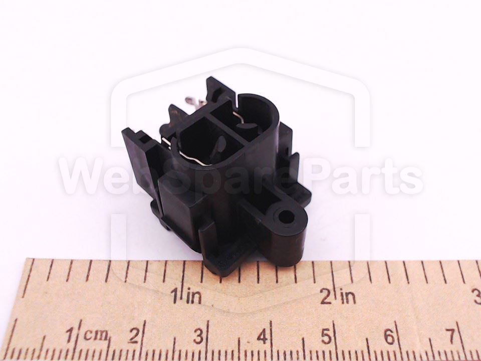 PCB-Mount IEC C8 AC Mains Input Connector for Philips FW Series