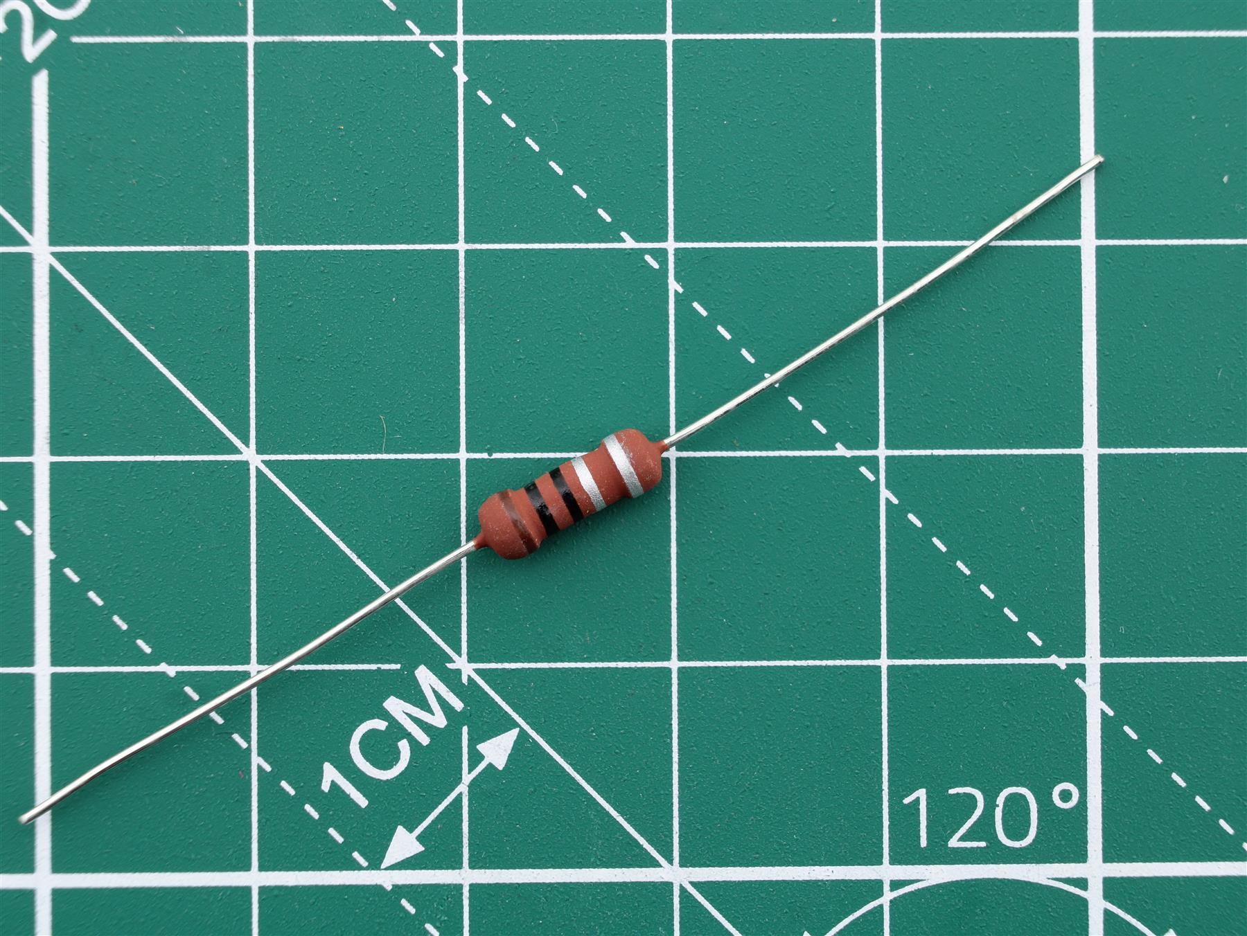 Fuse Resistor 1R 1W 10% Ø3.5x10mm