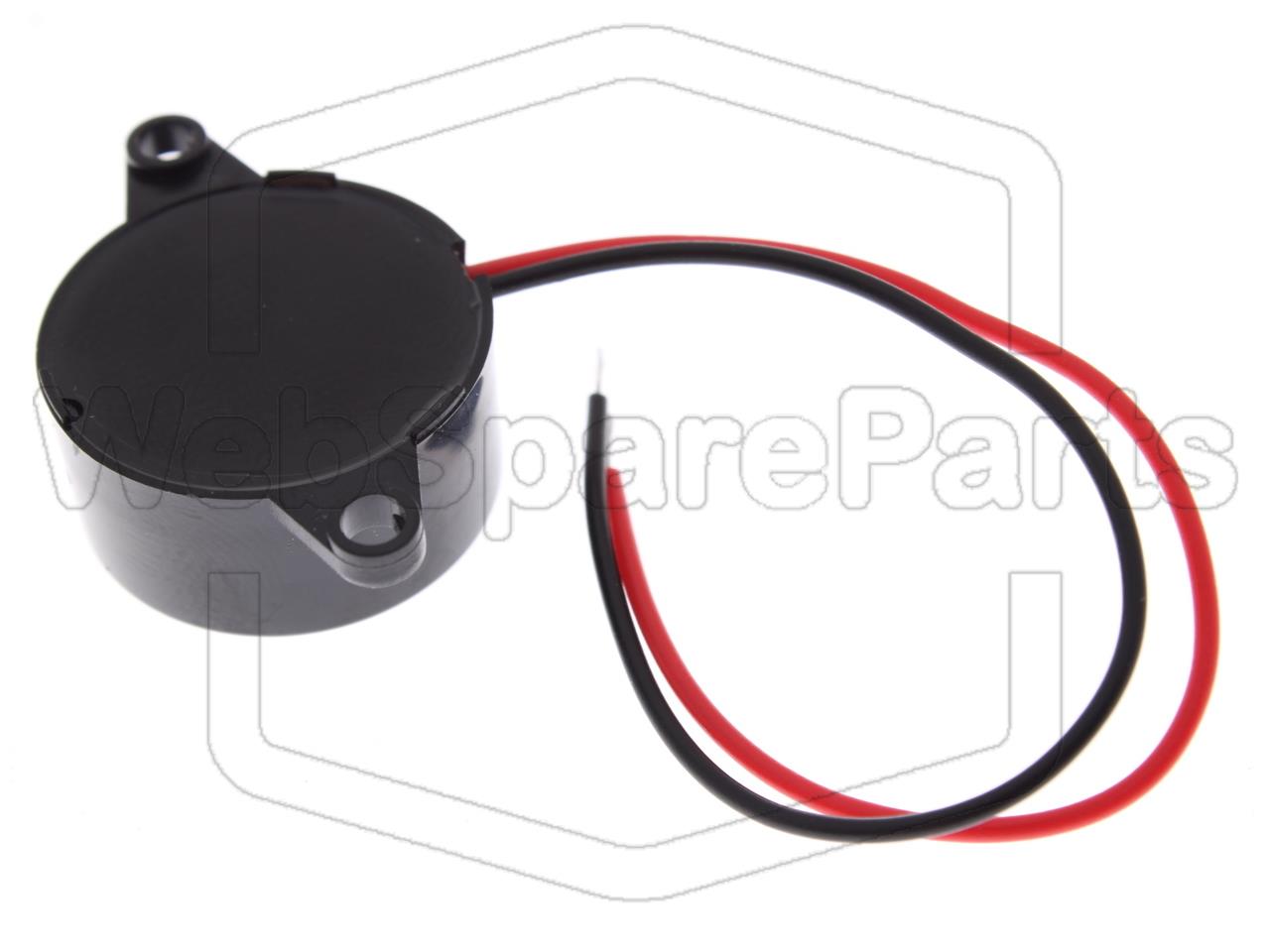 Piezo buzzer with tone generator 12VDC 80dB 3KHz