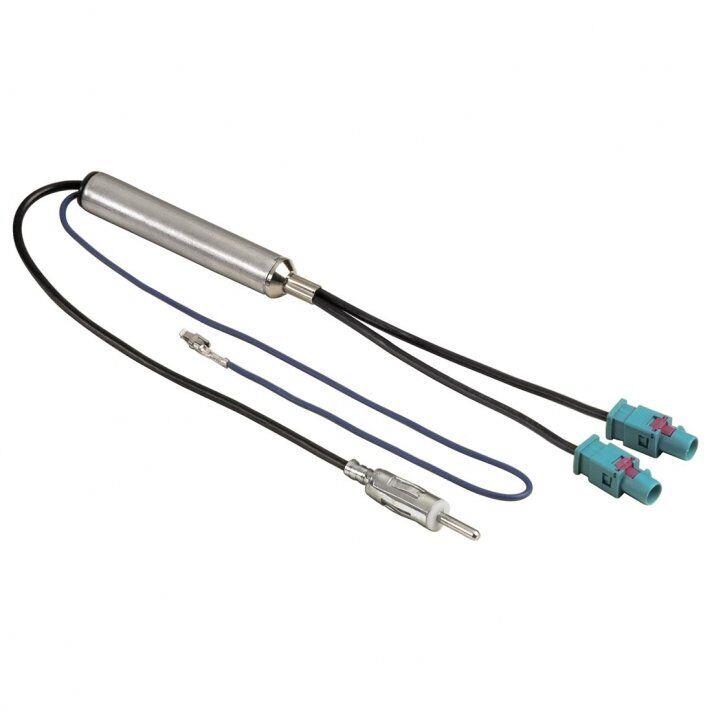 Car Radio Antenna Amplifier 2× Fakra DIN Male