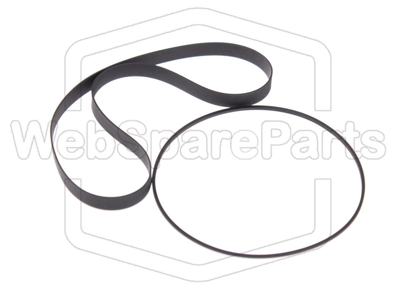 Belt Kit For Stereo Cassette Deck Kenwood KX-76R