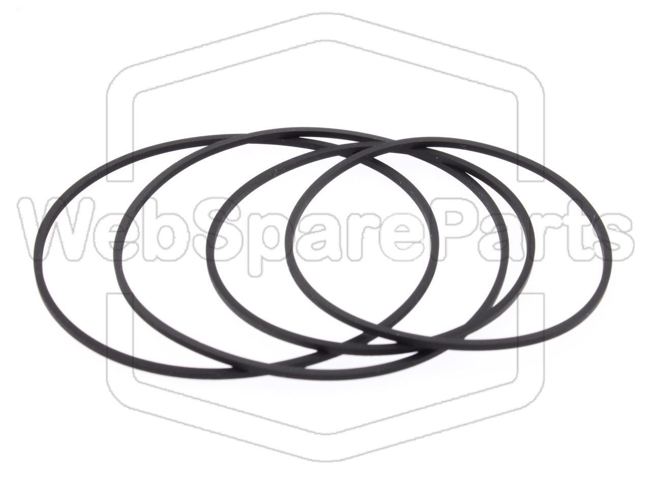 Belt Kit For Cassette Player Sony X0-D10 CD