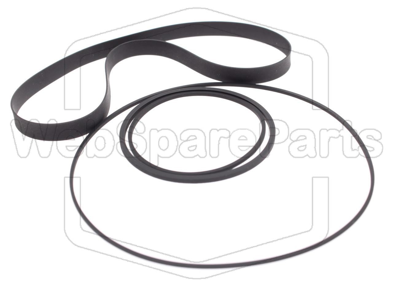 Belt Kit For Cassette Deck Nakamichi 581Z