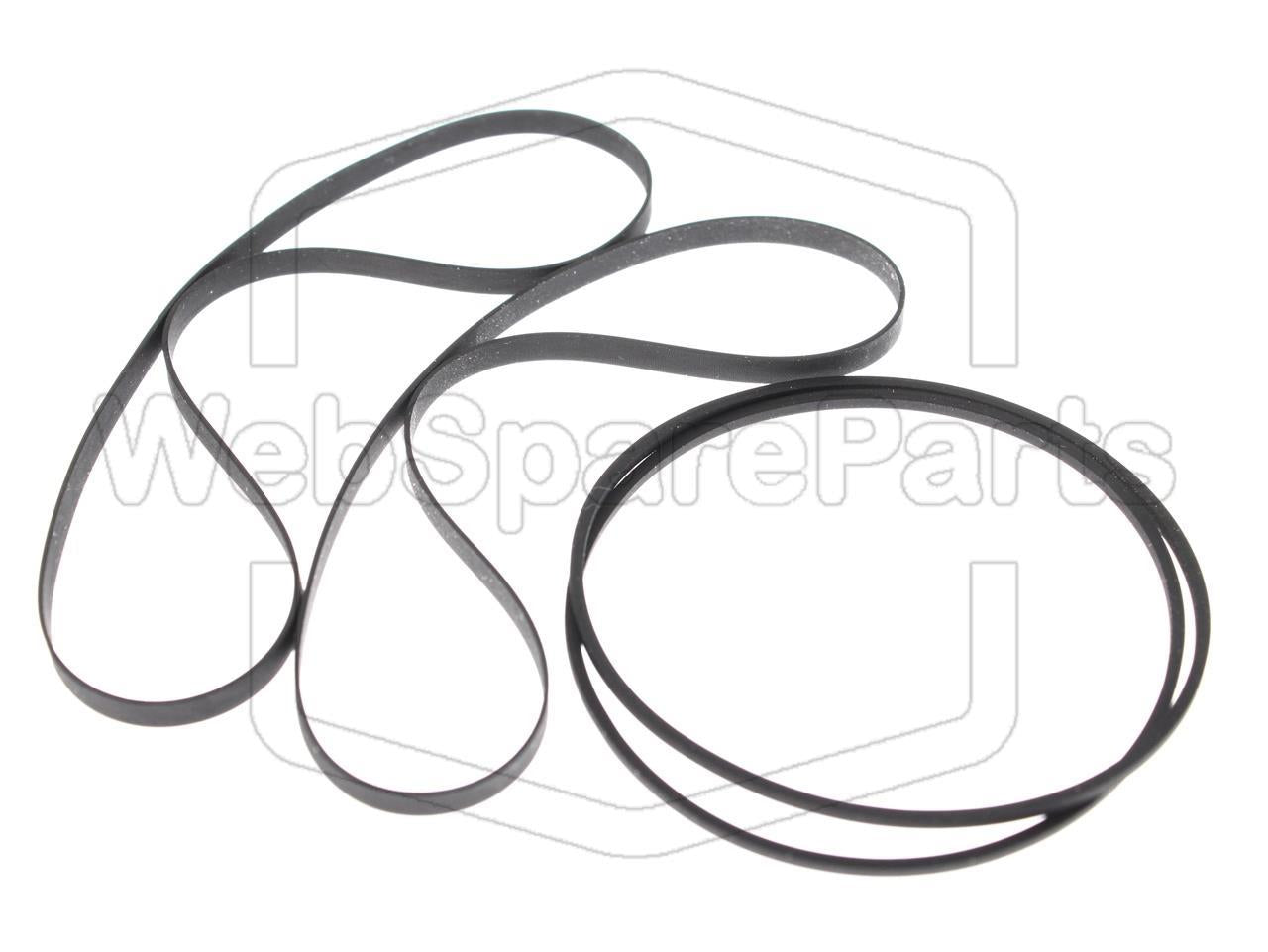 Belt Kit for Pioneer XR-A100 Double Cassette Deck