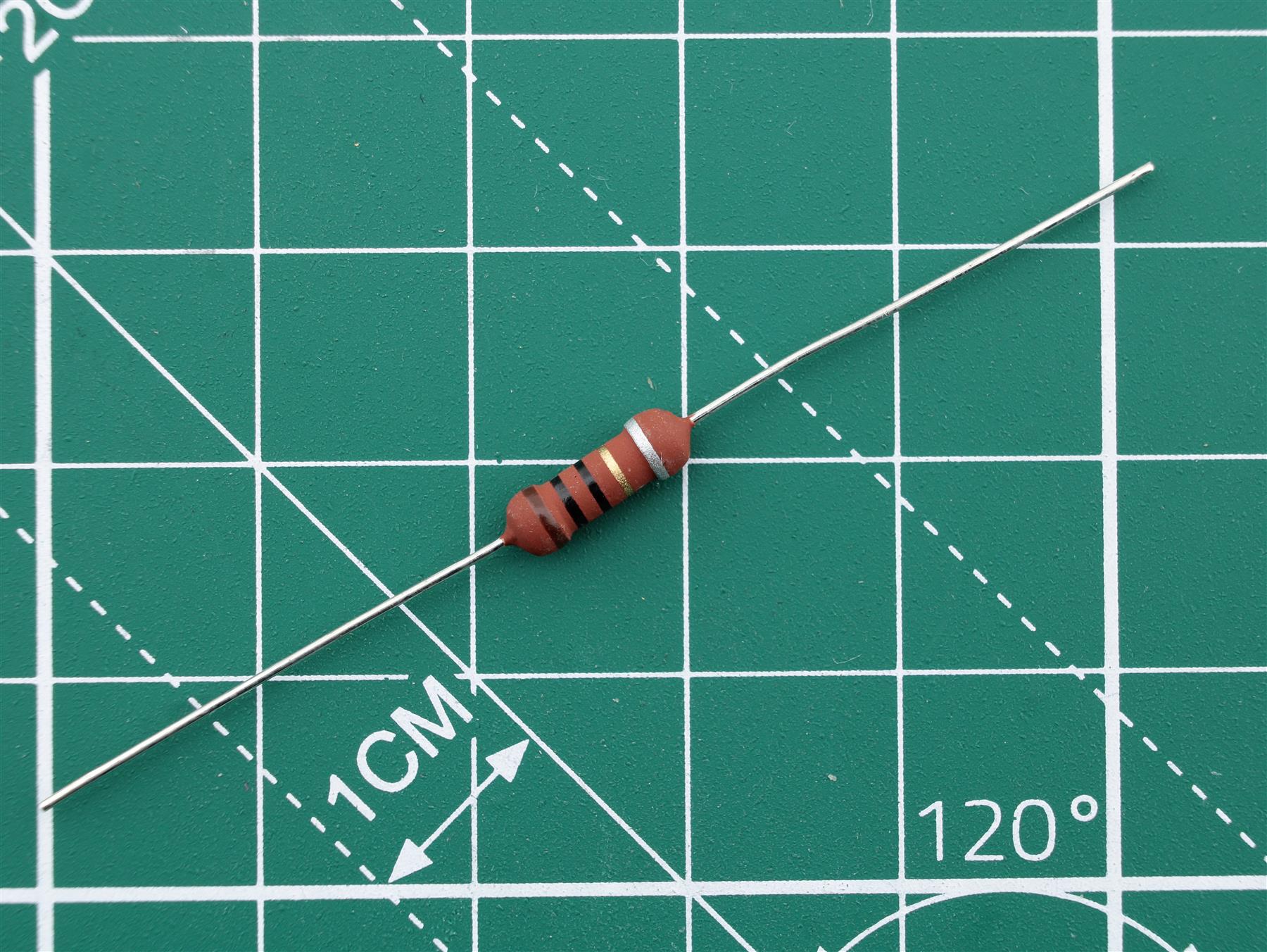 Fuse Resistor 10R 1W 10% Ø3.5x10mm