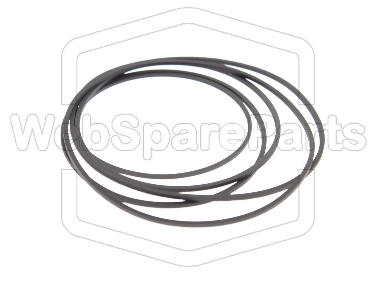 Belt Kit For Dual Cassette Deck Kenwood KX-36W