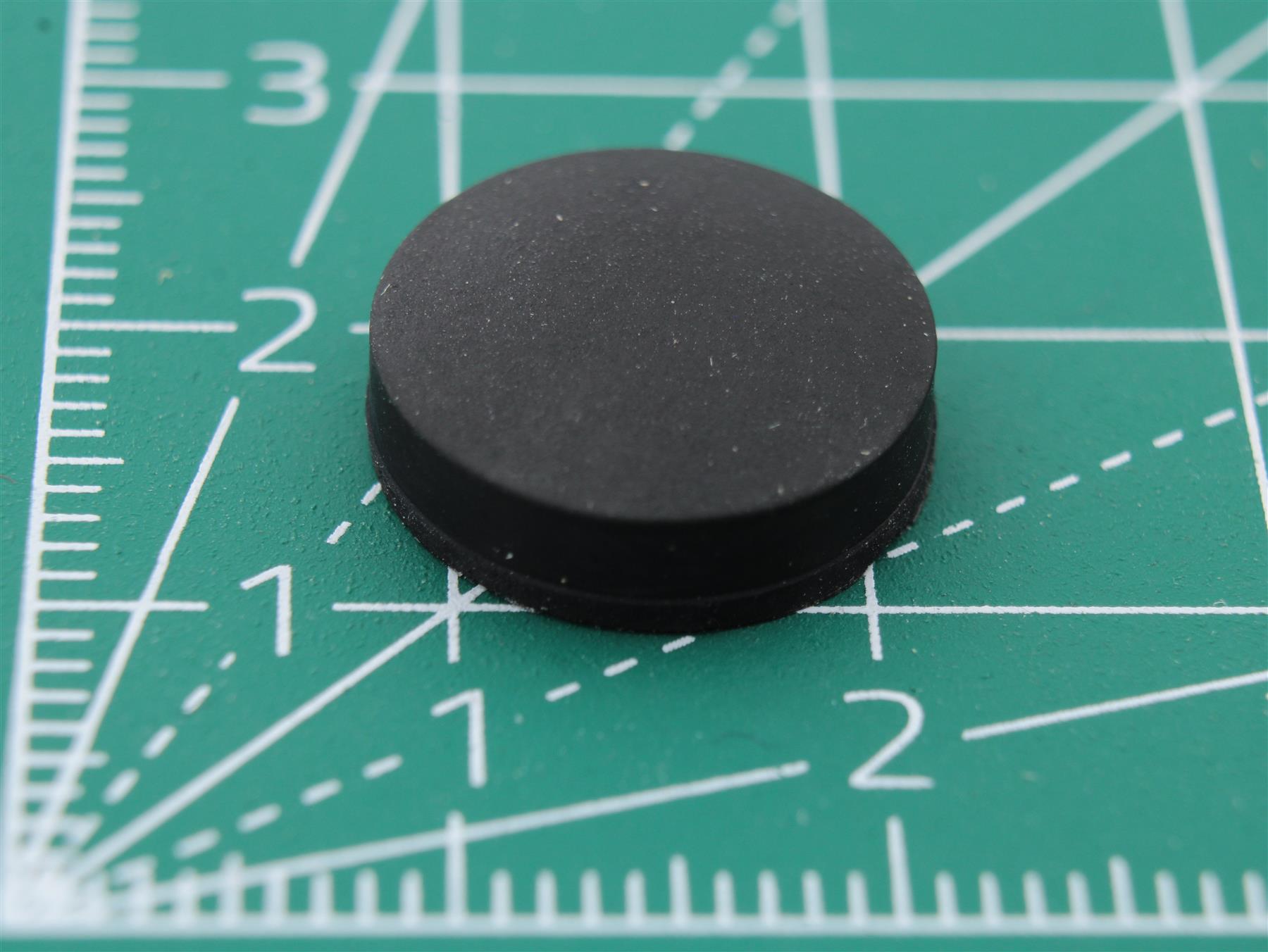 Round Rubber Foot Self-adhesive Ø4mm x Ø5mm x height 3.6
