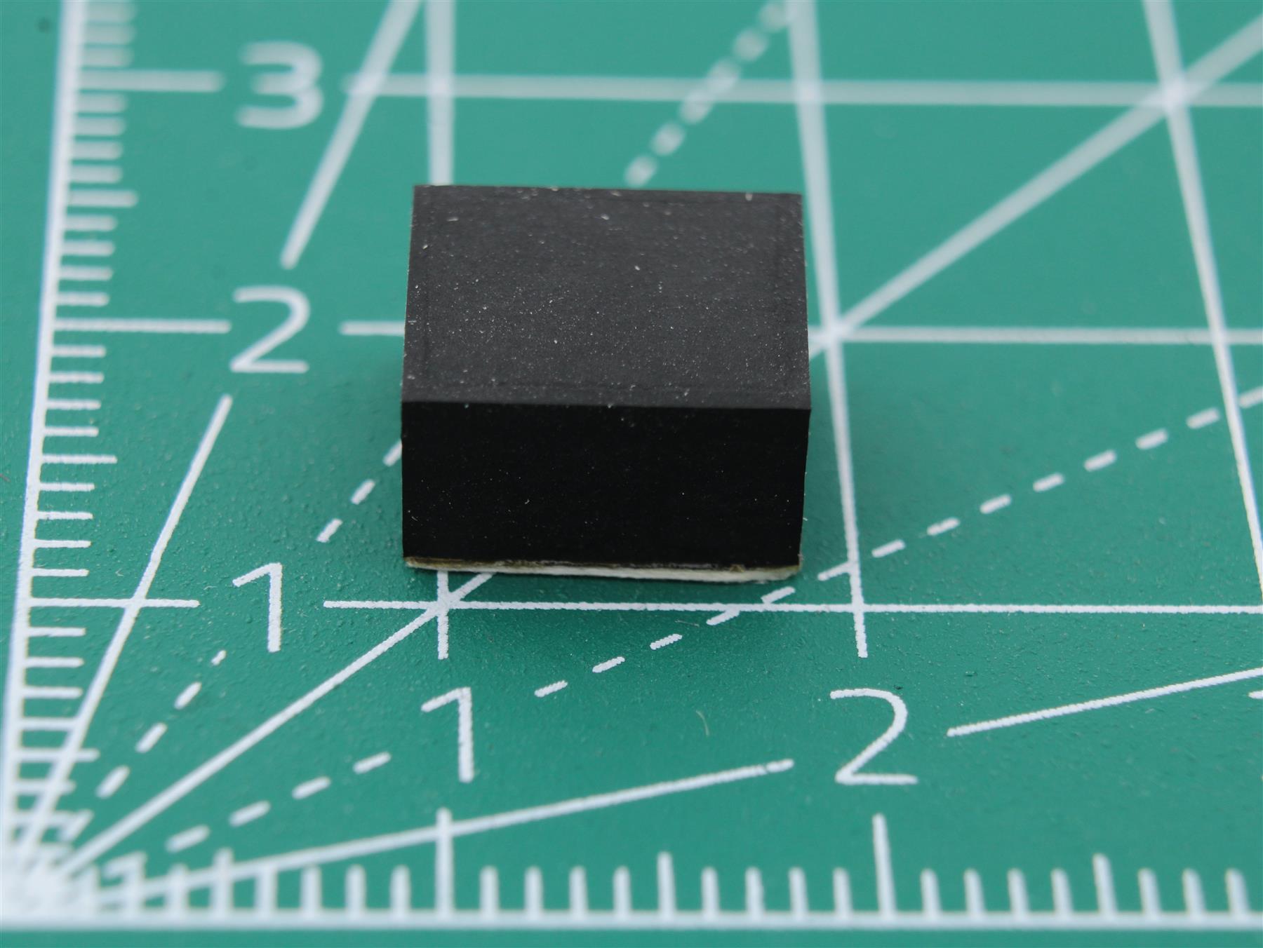 Rectangular Rubber Foot Self-adhesive 9.6mm x 8.0mm Height 5.5mm