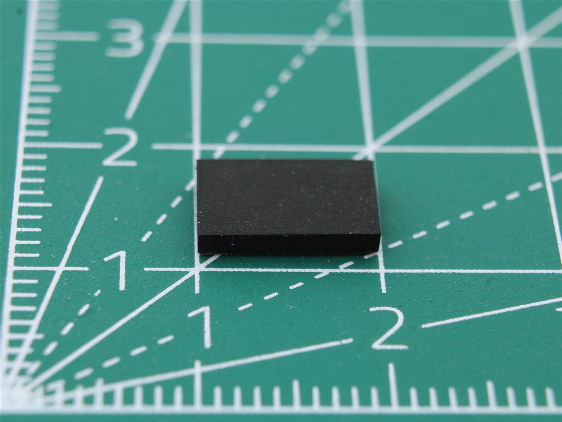 Rectangular Rubber Foot Self-adhesive 9.9mm x 6.0mm Height 1.6mm