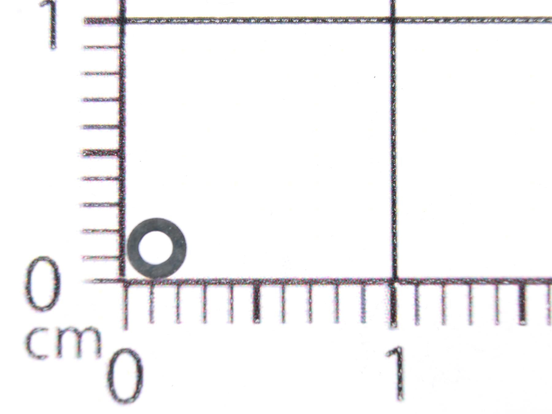 Washer Round M1, 1.1mm x 2.5mm Thickness 0.3mm