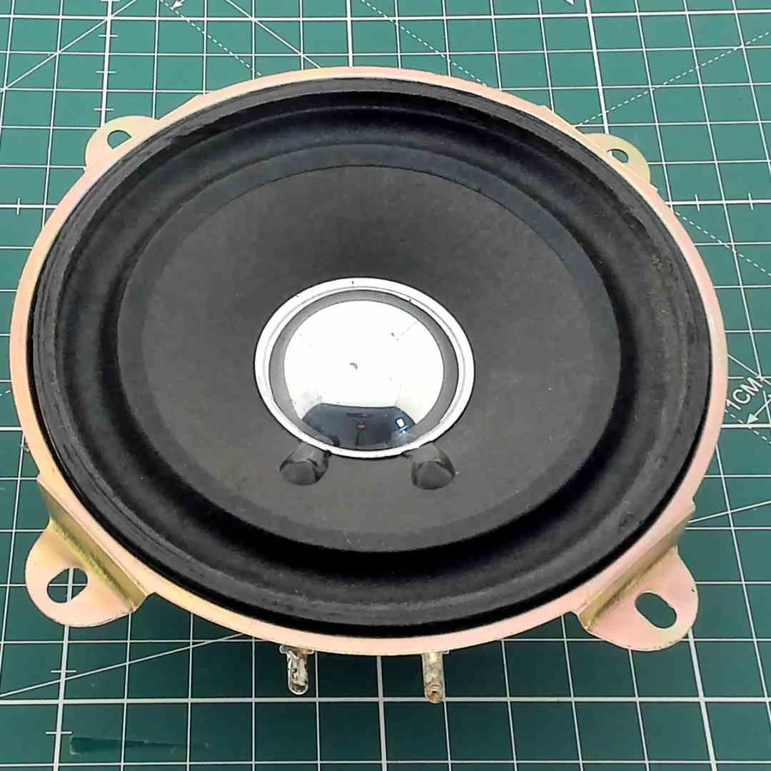 Round Replacement Speaker for Vintage Audio, 4 Ohm 12 W [Ø105x45mm