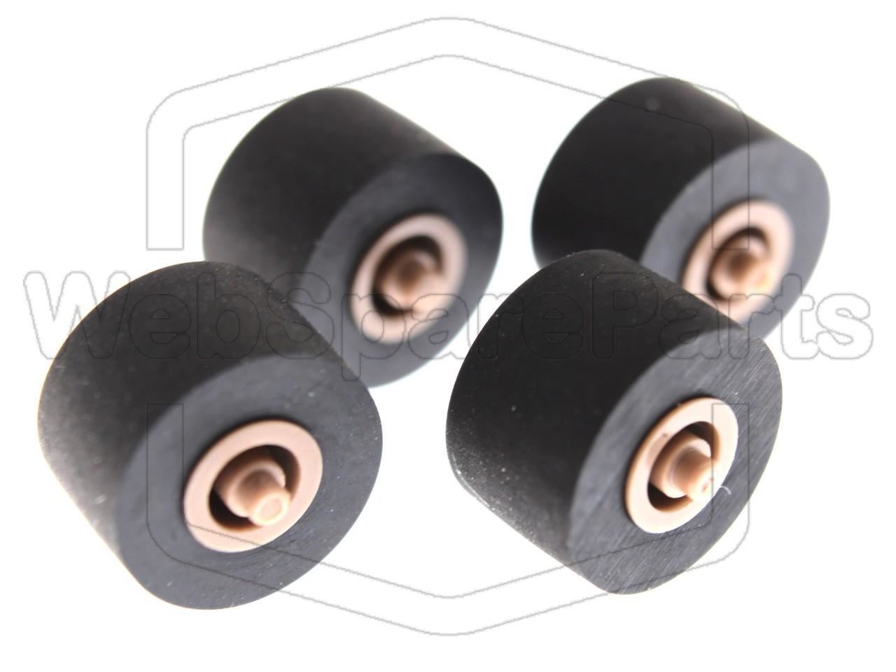 Pioneer CT-05D Pinch Rollers for Double Cassette Deck