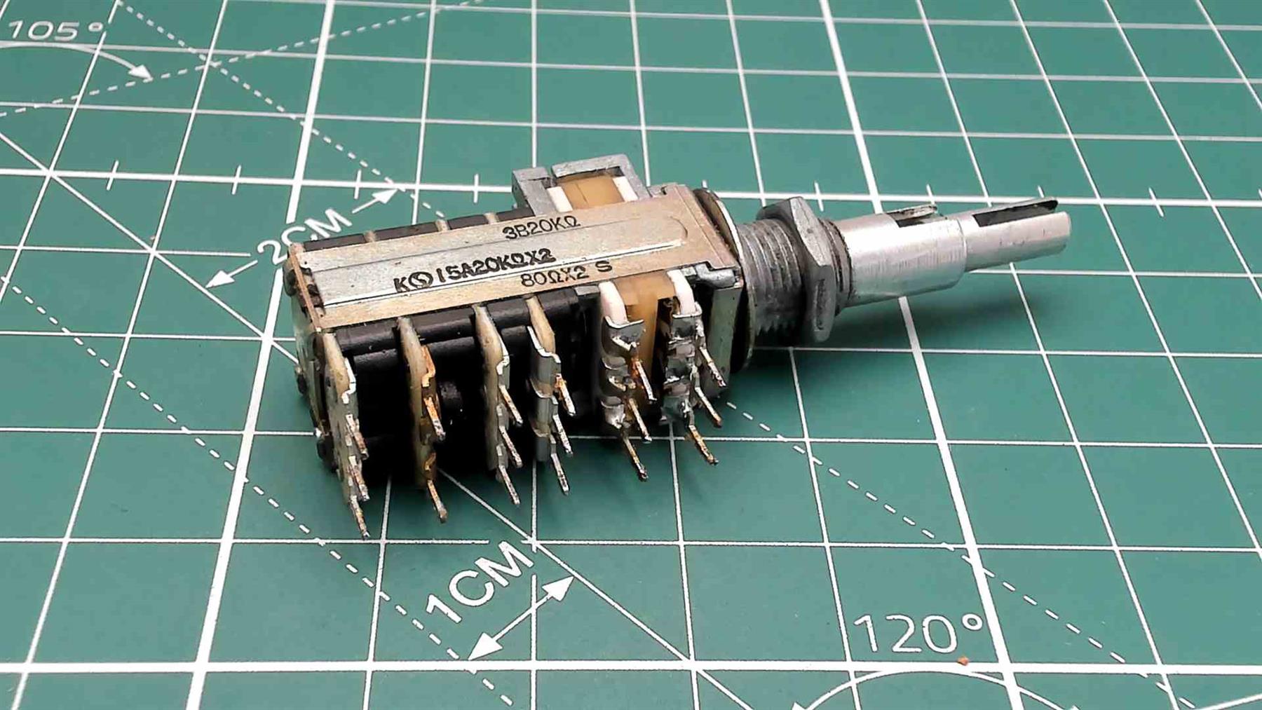 Volume Control Potentiometer for Car Radio ON/OFF,VOL,FADER,BAL 20K Yoko