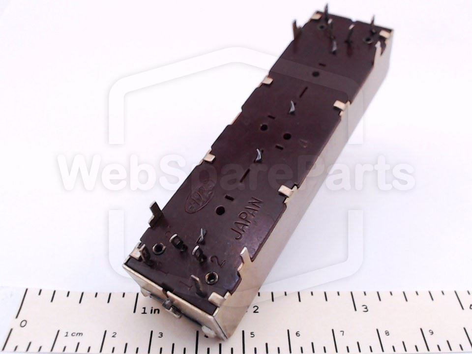 ALPS Japan Dual 2x43K Sliding Potentiometer for Vintage Audio Equipment Repair