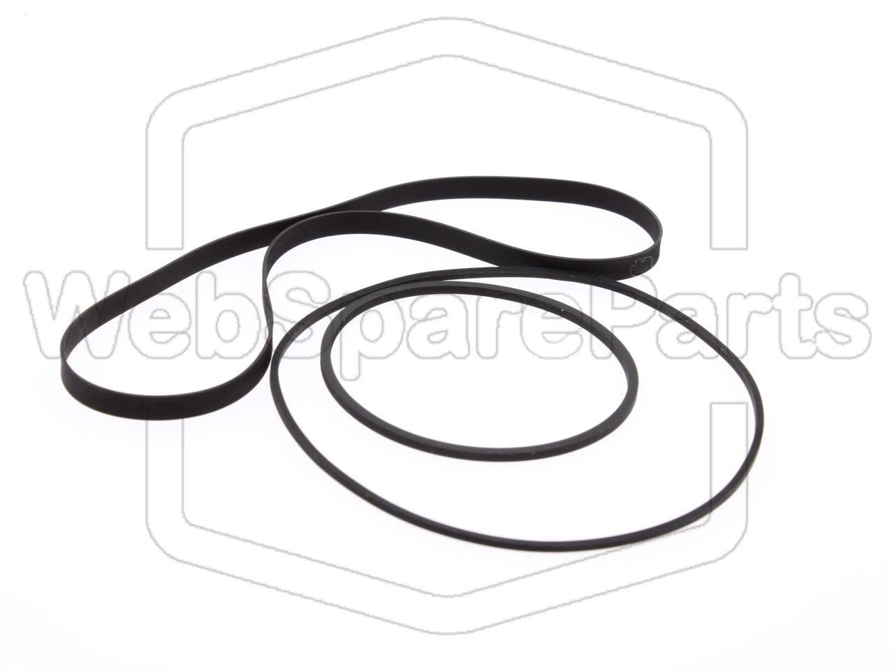 Belt Kit For Cassette Deck Akai CS-702D Mk2