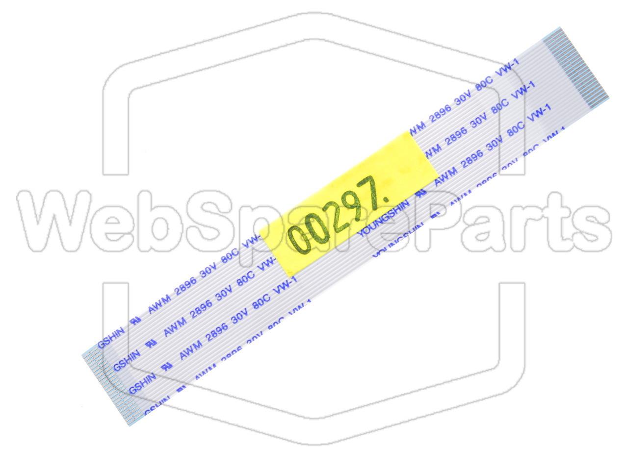 24 Pins Flat Cable L=83mm W=12.58mm