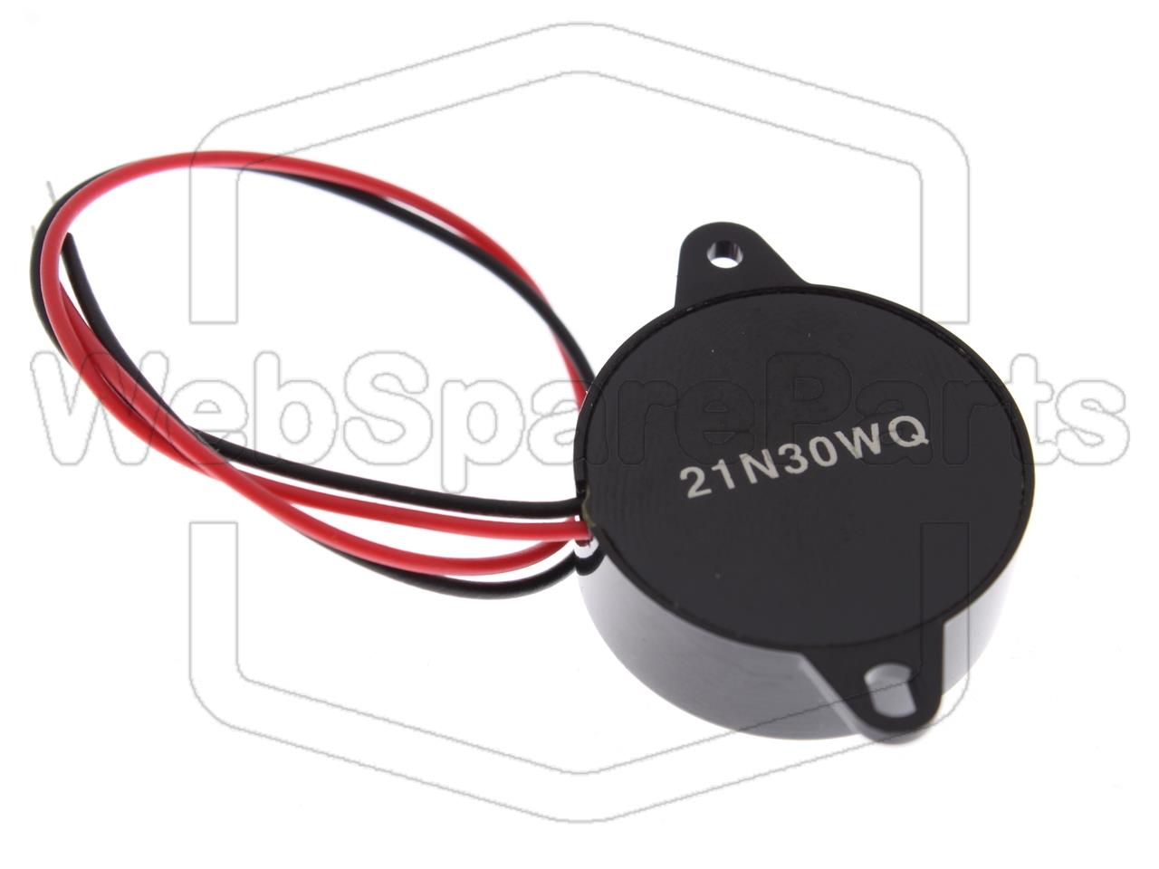 Piezo buzzer with tone generator 1.5..30VDC 12mA
