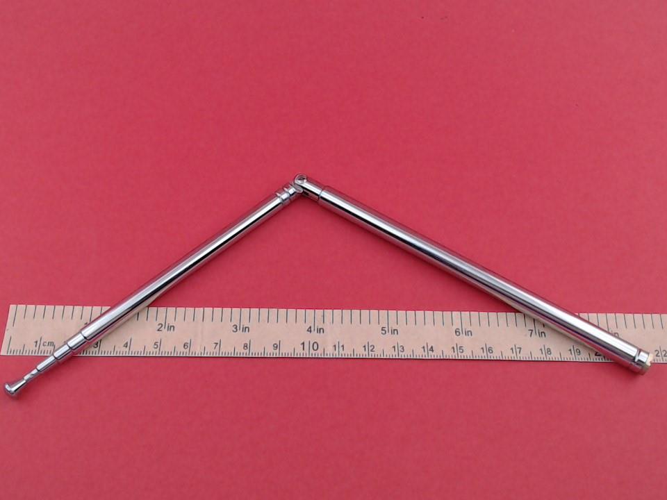 Vintage Original Grundig Hidden Retractable Antenna Ø8.0 mm 145–370 mm for Radio Audio Systems