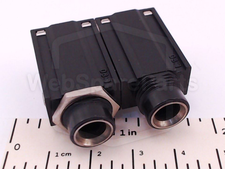 Aiwa W00587 Headphones + MIC PCB Jack for Vintage Audio Repair