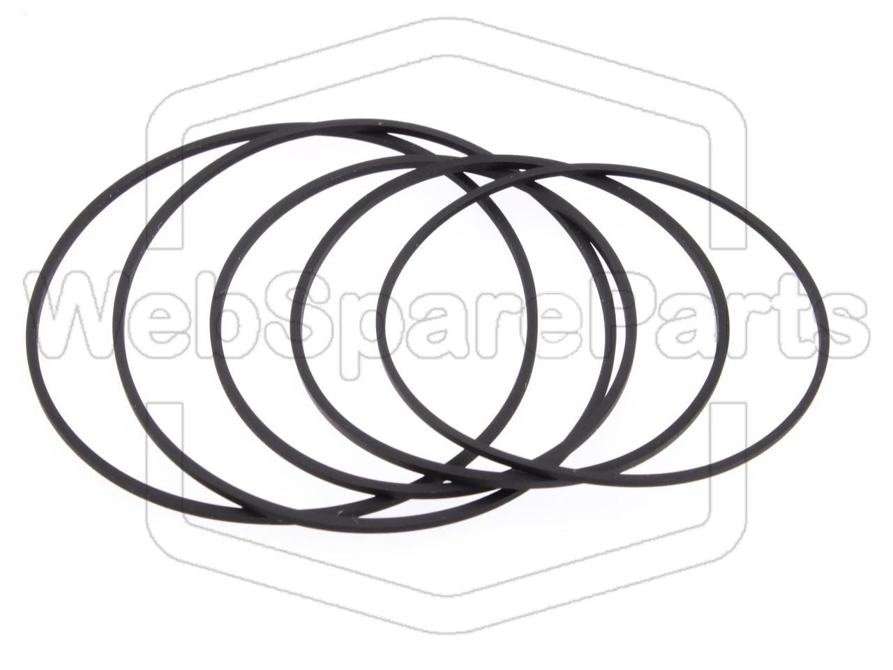 Belt Kit For Cassette Deck Sony X0-D1