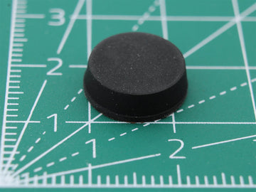 Round Rubber Foot Self-adhesive Ø12.7mm x Ø11.5mm x height 4