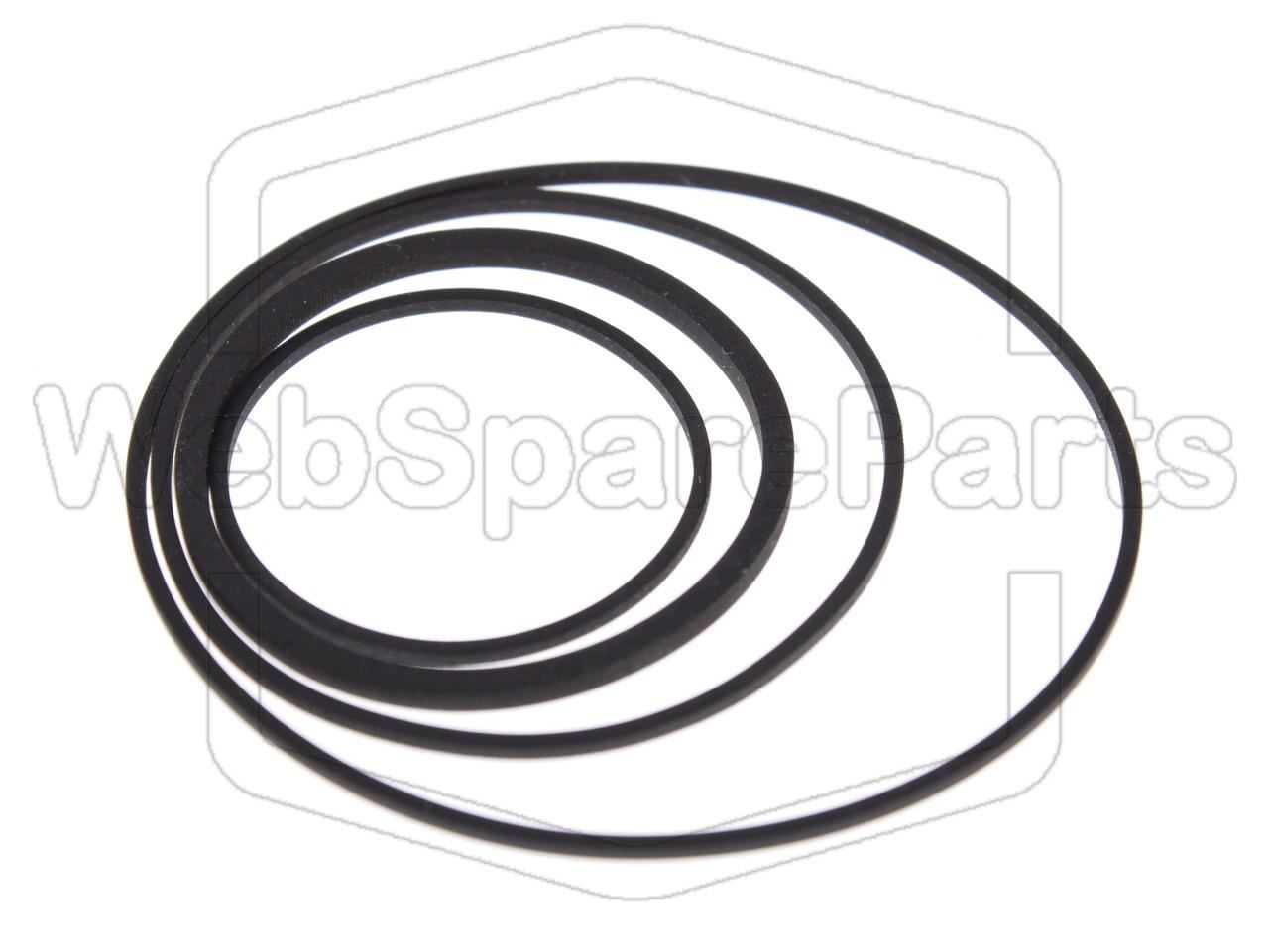 Belt Kit For Video Cassette Recorder JVC BR-7000 ER