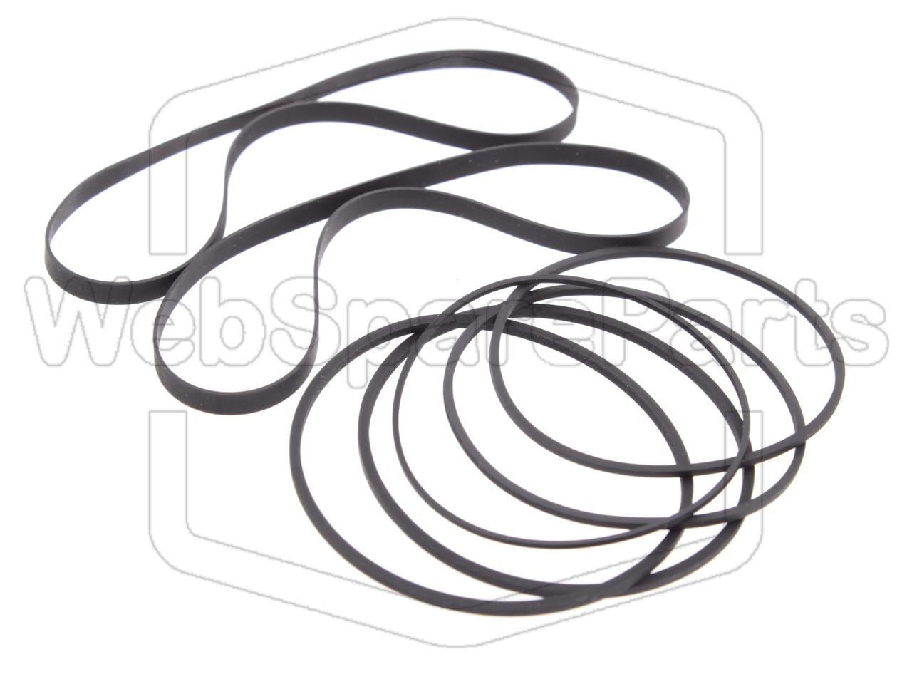 Belt Kit for Marantz SD283 Double Cassette Deck