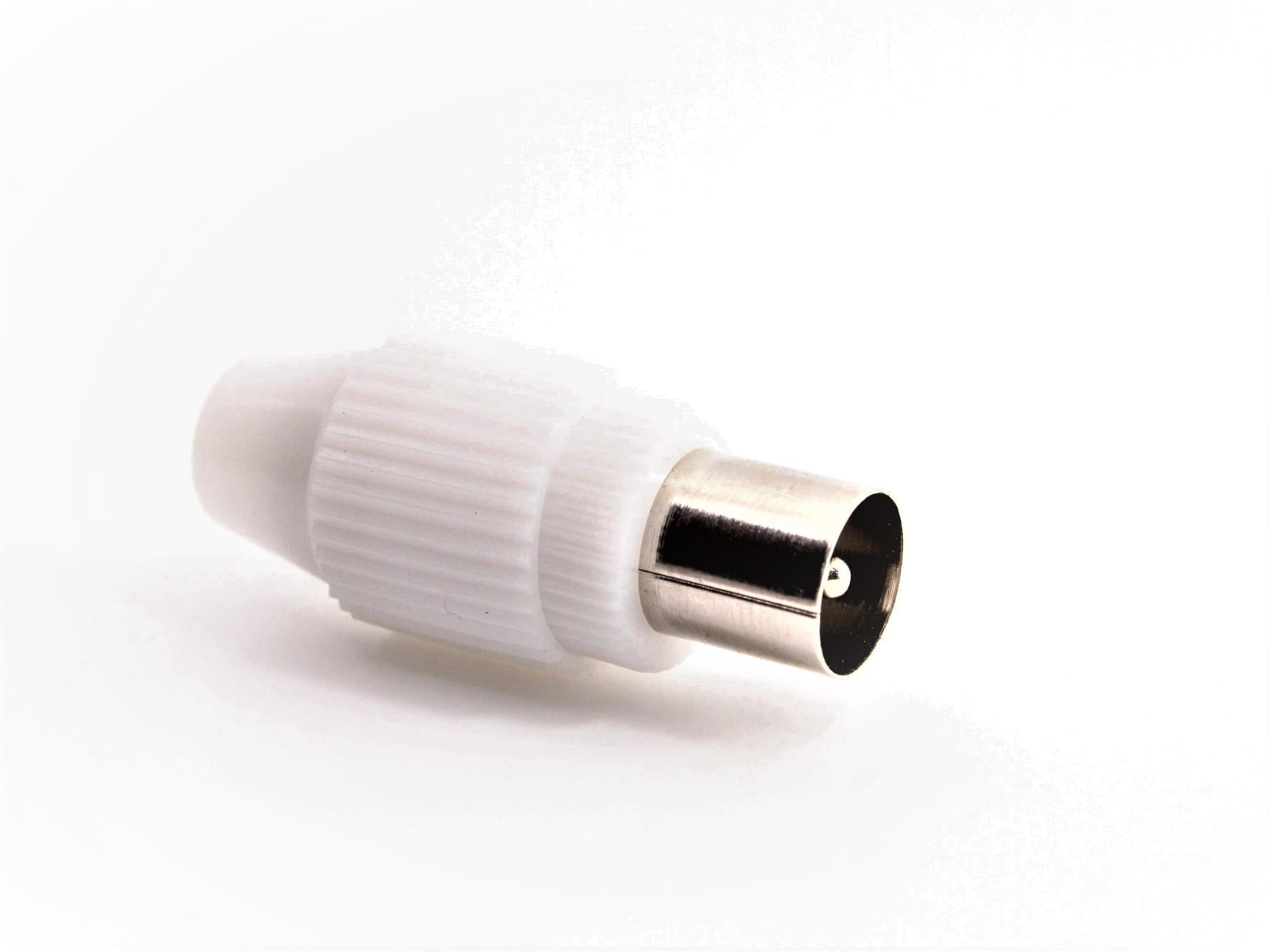 TV IEC Male Connector with Screw Terminals for Cable