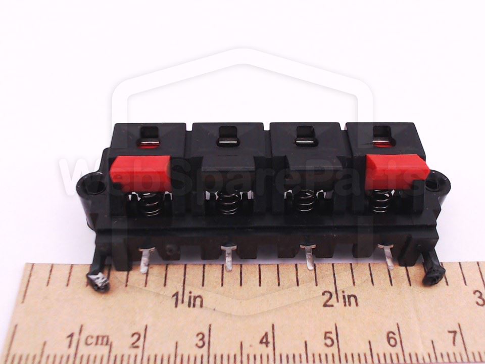 Sony CMT-NE Series PCB Speaker Terminal Connector for Vintage Audio Repair