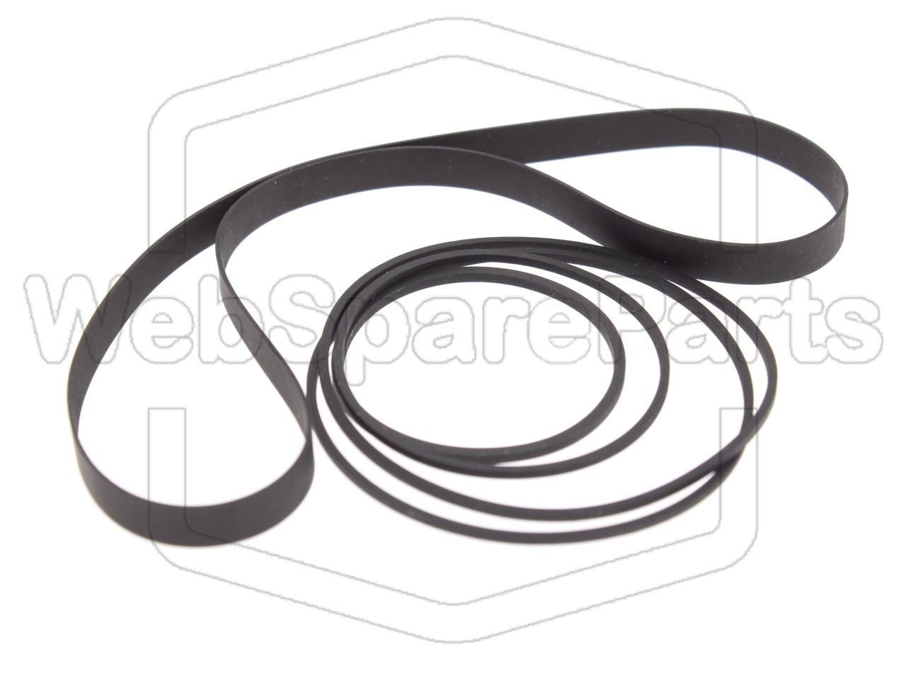 Belt Kit For Cassette Deck Sansui SC-3330