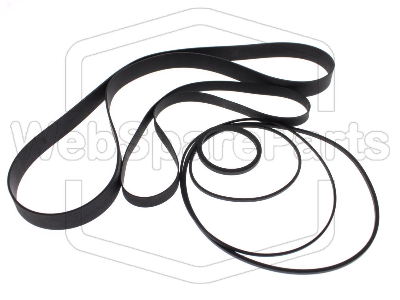 Belt Kit For Video Cassette Recorder Panasonic NV-8150