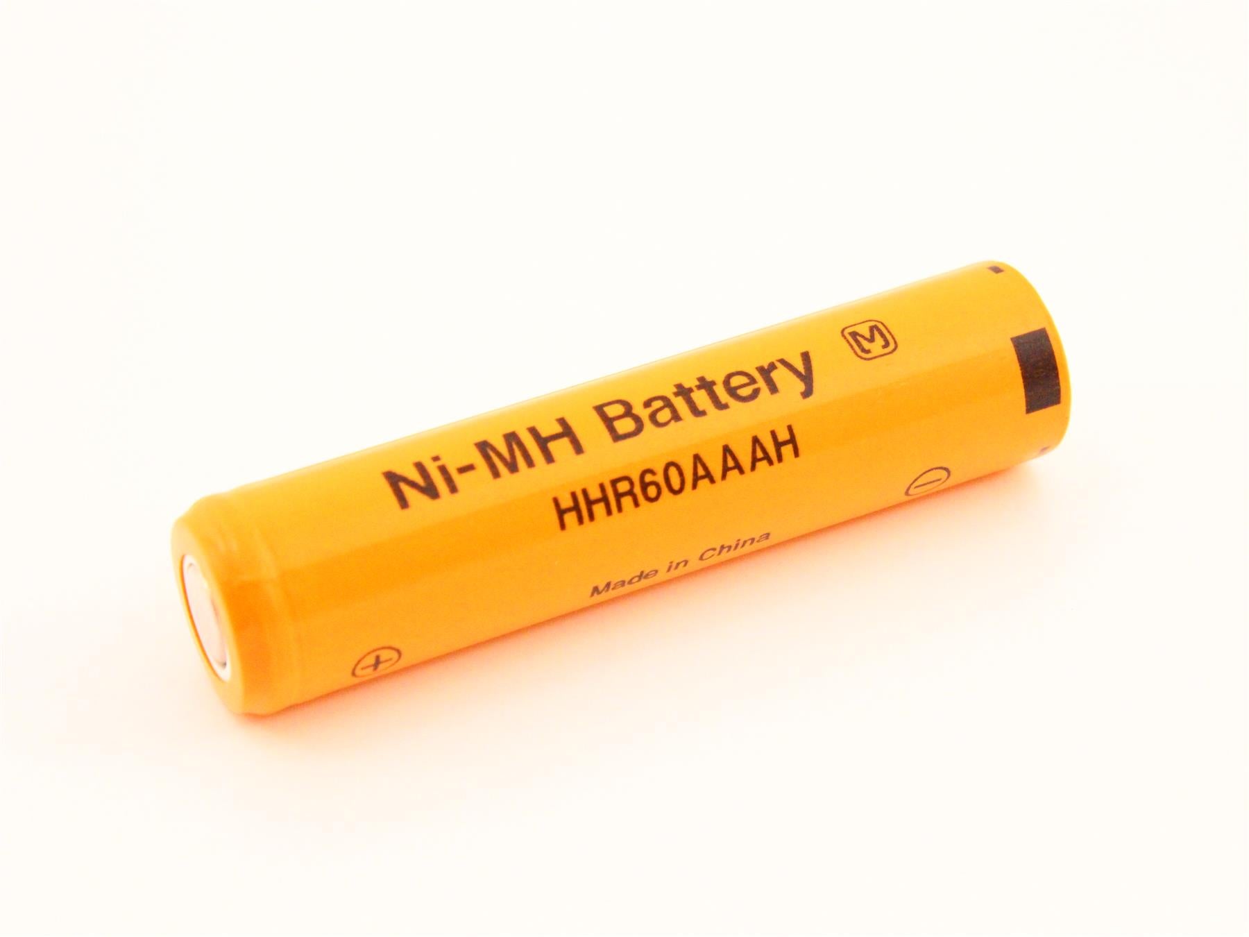 Ni-MH Battery HHR 60AAAH 1.2V 550mAh [Ø10x44.5mm