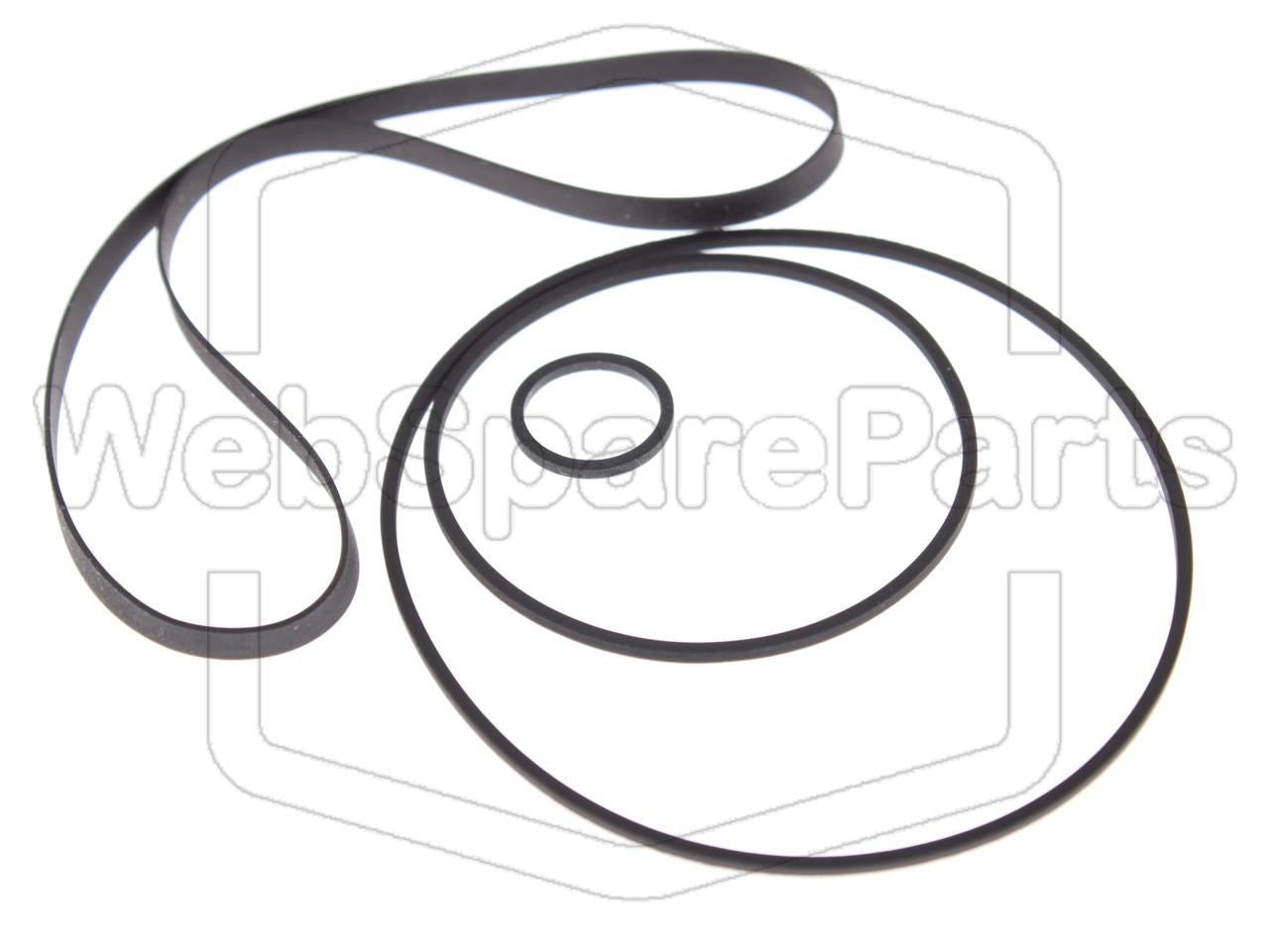 Aiwa SD-L22 Belt Kit for Cassette Deck