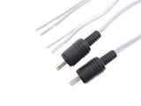 2-Pin DIN to Bare End Speaker Cable Pair for Bang & Olufsen [0.5 meters each] &mdash; photo 1